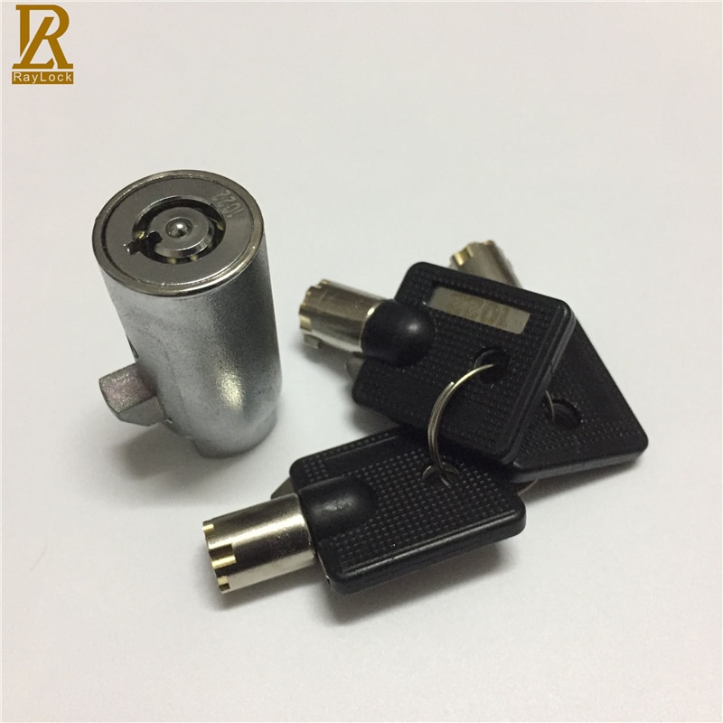 RayLock universal tubular soda snack vending machine cylinder plug lock
