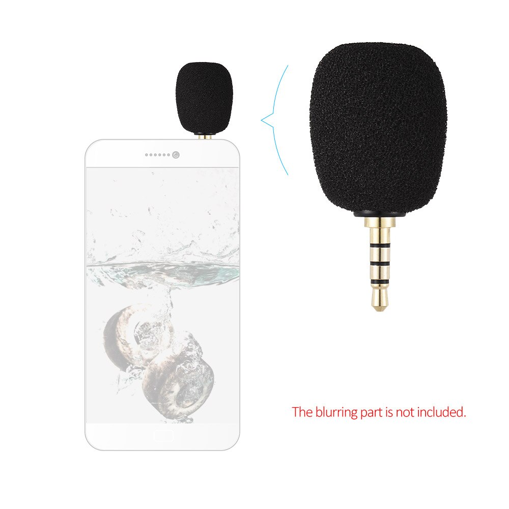 Andoer EY-620A Mobiele Telefoon Draagbare Mini Omni-Directionele Microfoon Microfoon Voor Recorder Voor Iphone Samsung Huawei Xiaomi