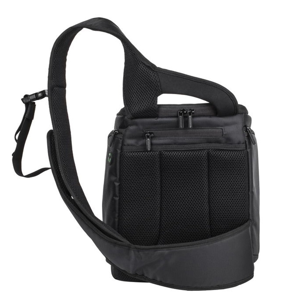 Black Photography DSLR Camera Backpack Waterproof SLR Camera Sling Shoulder Bag Outdoor Digital Camera Bag.