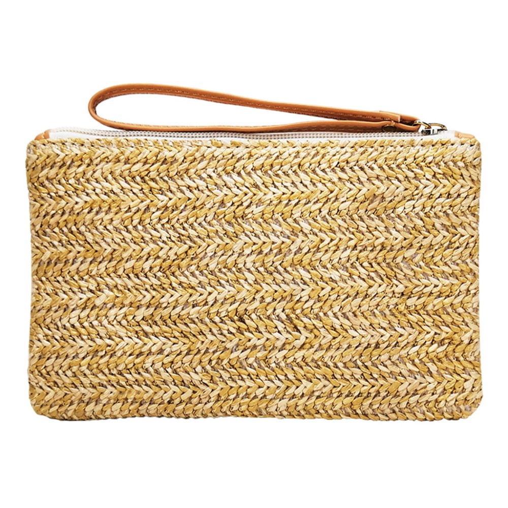 Vrouwen Rotan Clutch Bag Vrouwelijke Strozak Bohemian Beach Party Bag Feminina Bolsa Weven Handtas Dames Portemonnee