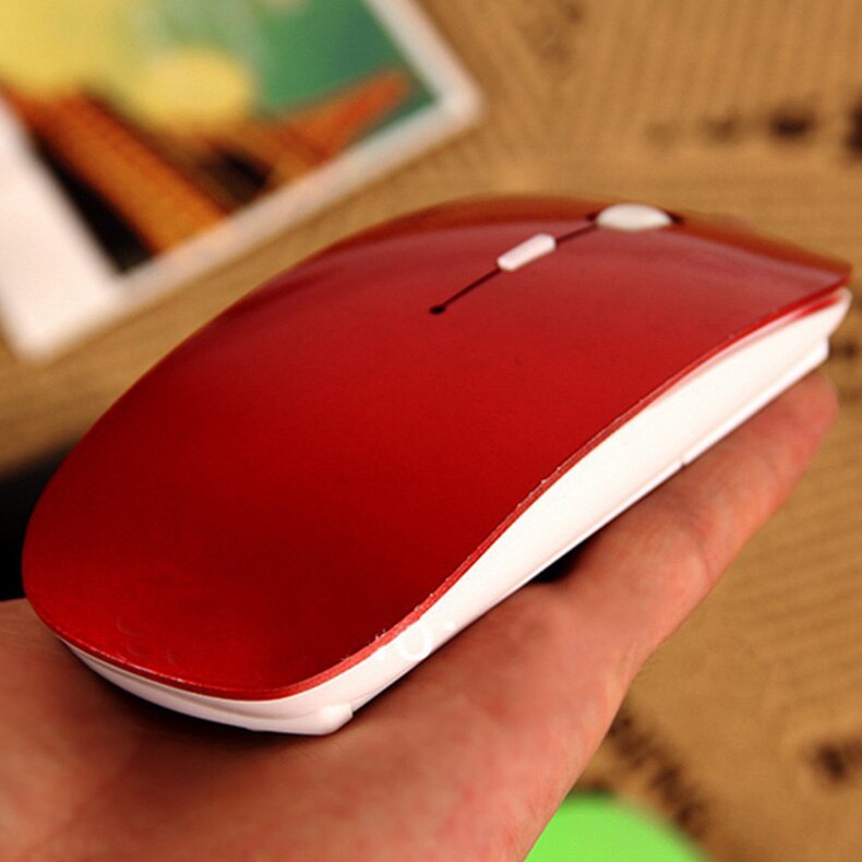 1600 DPI USB Optical Wireless Computer Mouse 2.4G Receiver Super Slim Mouse For PC Laptop DJA99