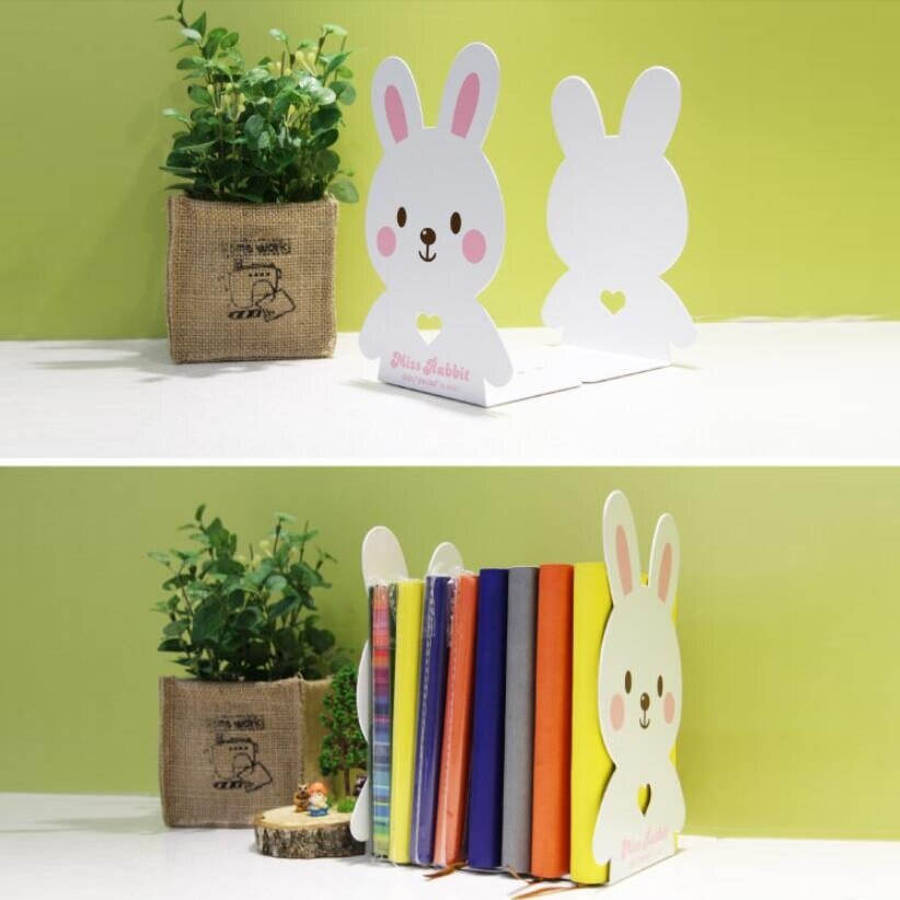 Cartoon Metaal Ijzer Boekensteun Kinderen boek end boekenplank boekensteun kind boek plaat massieven prateleira para livros Nr 95423