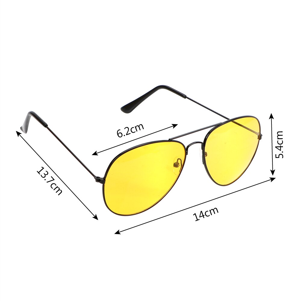 Gafas de sol polarizadas antideslumbrantes para conductores de coche, lentes polarizadas de aleación de cobre con visión nocturna, accesorios para automóviles