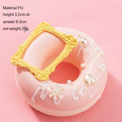 Simulation Knstliche Rosa Grn Wei Nette Donuts ...  Grandado