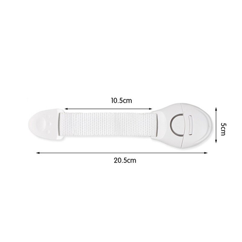 6Pcs/Lot Child Lock Protection Of Children Locking Doors For Children Safety Kids Safety Plastic Protection Safety Toilet Lock