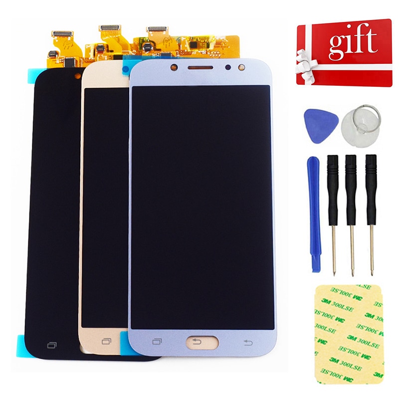 Pour SAMSUNG Galaxy J7 Pro J730 SM-J730F J730FM/DS J730F/DS J730GM LCD écran tactile numériseur capteur assemblée