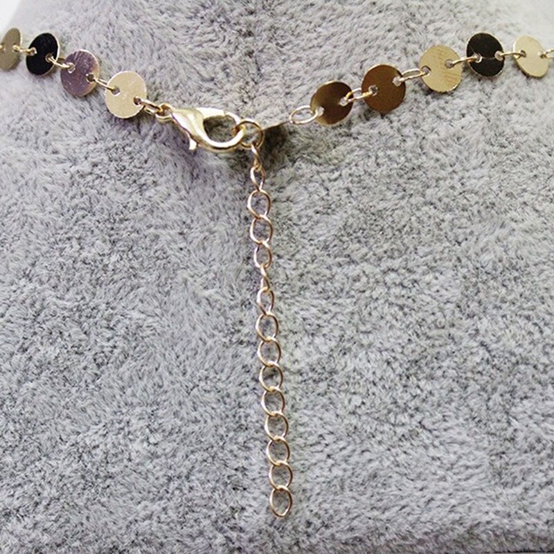 Abdoabdo Collier Gelaagde Kettingen Kettingen Vrouwen Zilver Kleur Bohemen Rvs Kettingen Sieraden Lady Collares