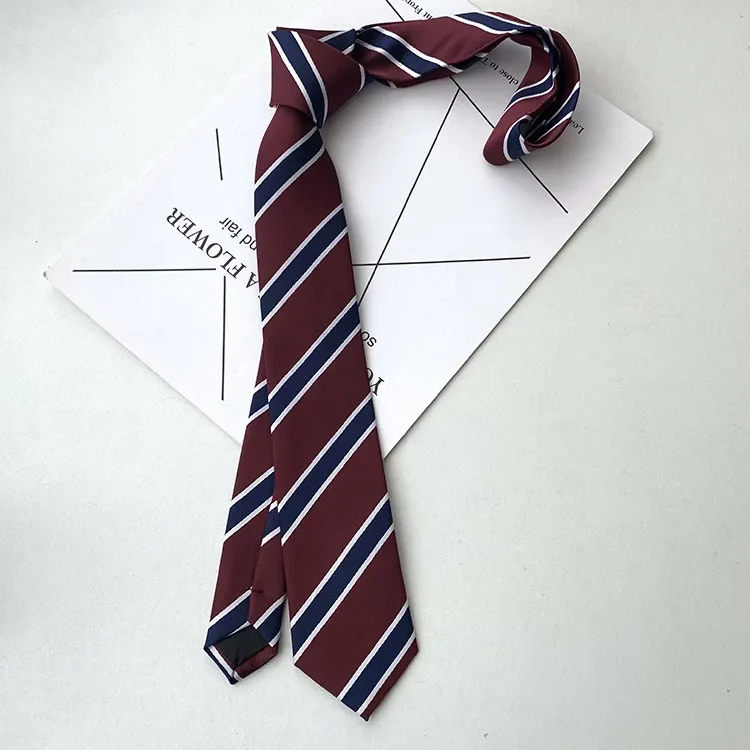 Corbata japonesa JK, accesorios de ropa femenina, pajarita decorativa para uniforme de estudiante, corbatas de rayas rojas de estilo universitario para niñas: Verde