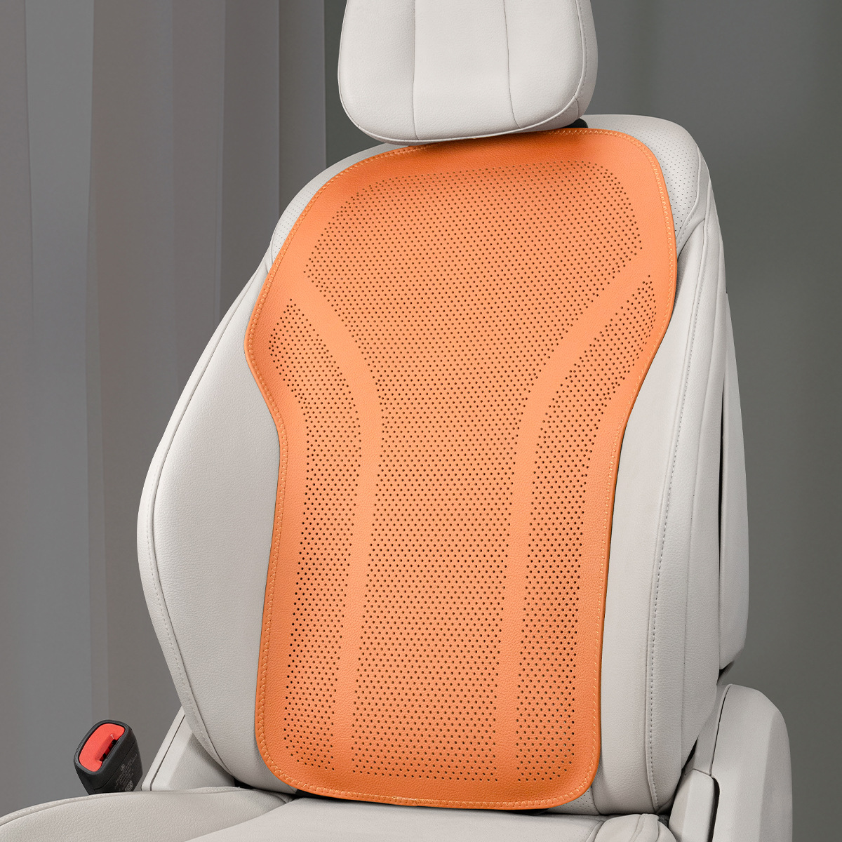 cojín de asiento de coche mejorado, cojín fresco de verano con ventilación, cojín de asiento Universal para las cuatro estaciones, cojín cómodo completamente incluido: Azul