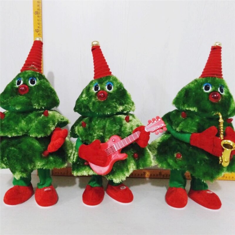 Christmas Santa Claus Musical Singing Dancing Moving Glowing Electric Toy M89C