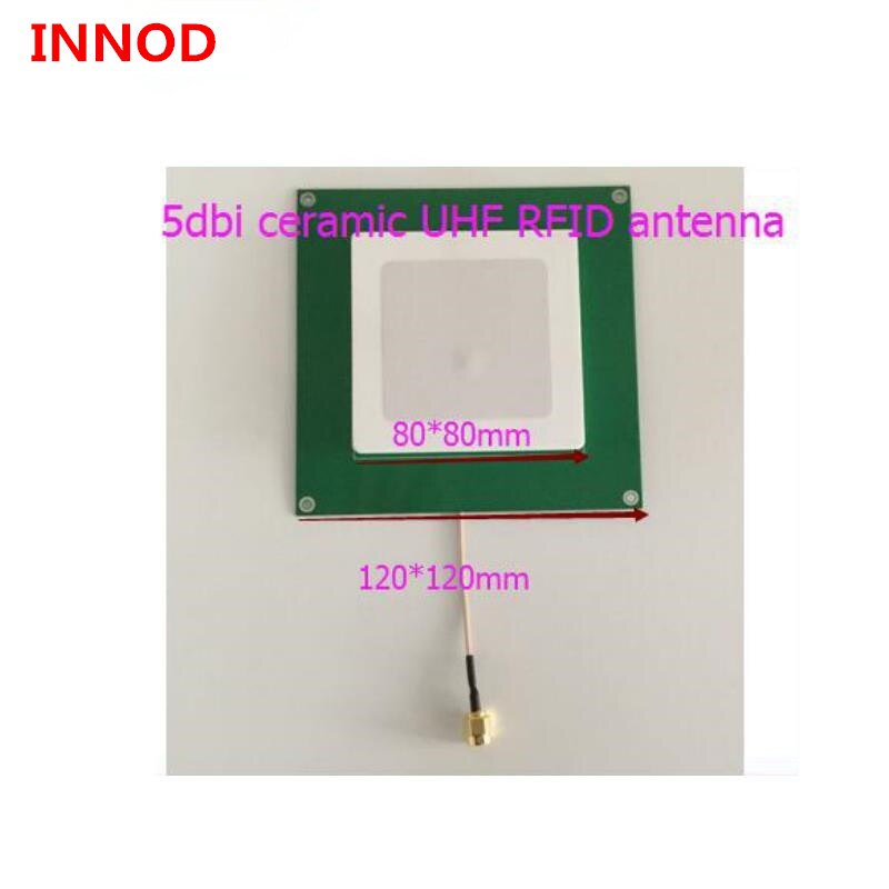 Short read range 865-868MHZ 0dbi uhf rfid antenna sma or ipex connector Circular Polarization passive mini ceramics rfid