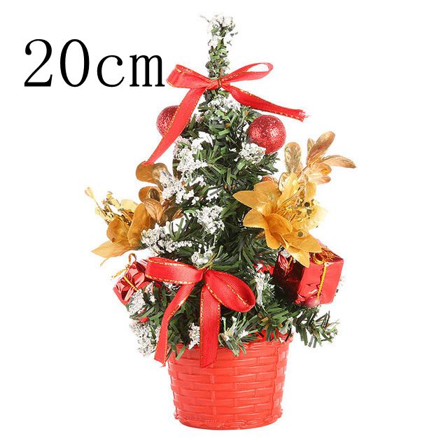 Mini Kerstboom Tafel Decor Kunstmatige Creatieve Chrstmas Bomen Tafel Etalage Tafel Decoraties Familie Xmas: Mintgroen