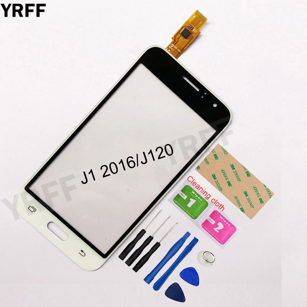 4.5 ''Voor Samsung Galaxy J1 J120F J120 Touch Screen Digitizer Sensor Touch Glas Lens Panel