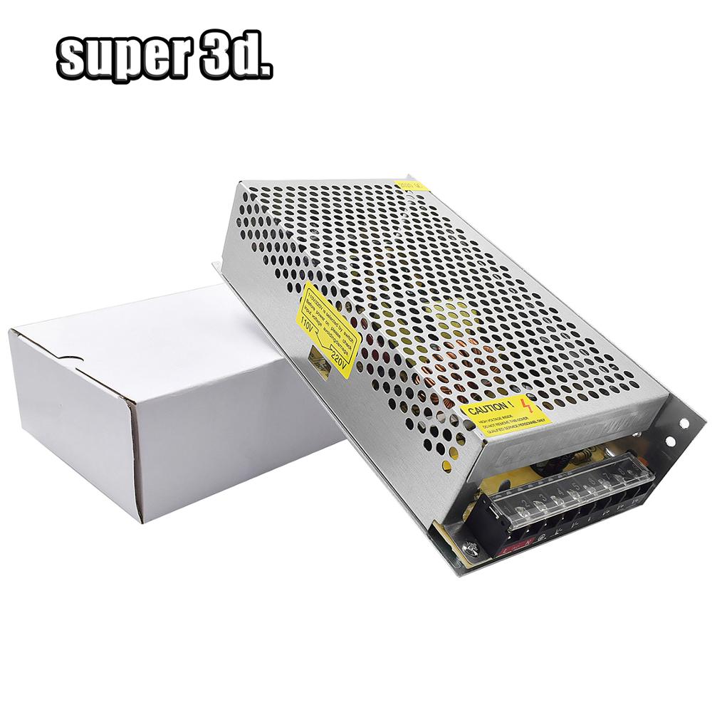 Switching Power Supply 250W AC 110V 220V To DC 12V 24V Source power Adapter 10A 20A For Led Strip CCTV 3d printer CNC