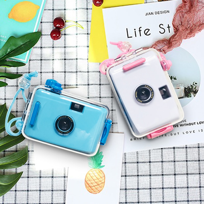 KOMERY Newest Film Camera Good Children's Camera No Need Battery Required Underwater Waterproof Cute Kid’s Camera