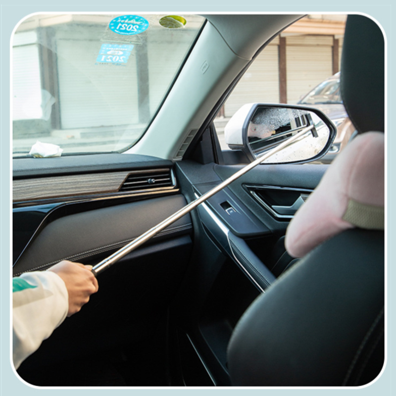 Tragbare einziehbare Rückspiegel Wischer Auto Glas Reinigung Werkzeug Auto Innen Wasser Wischen Werkzeug