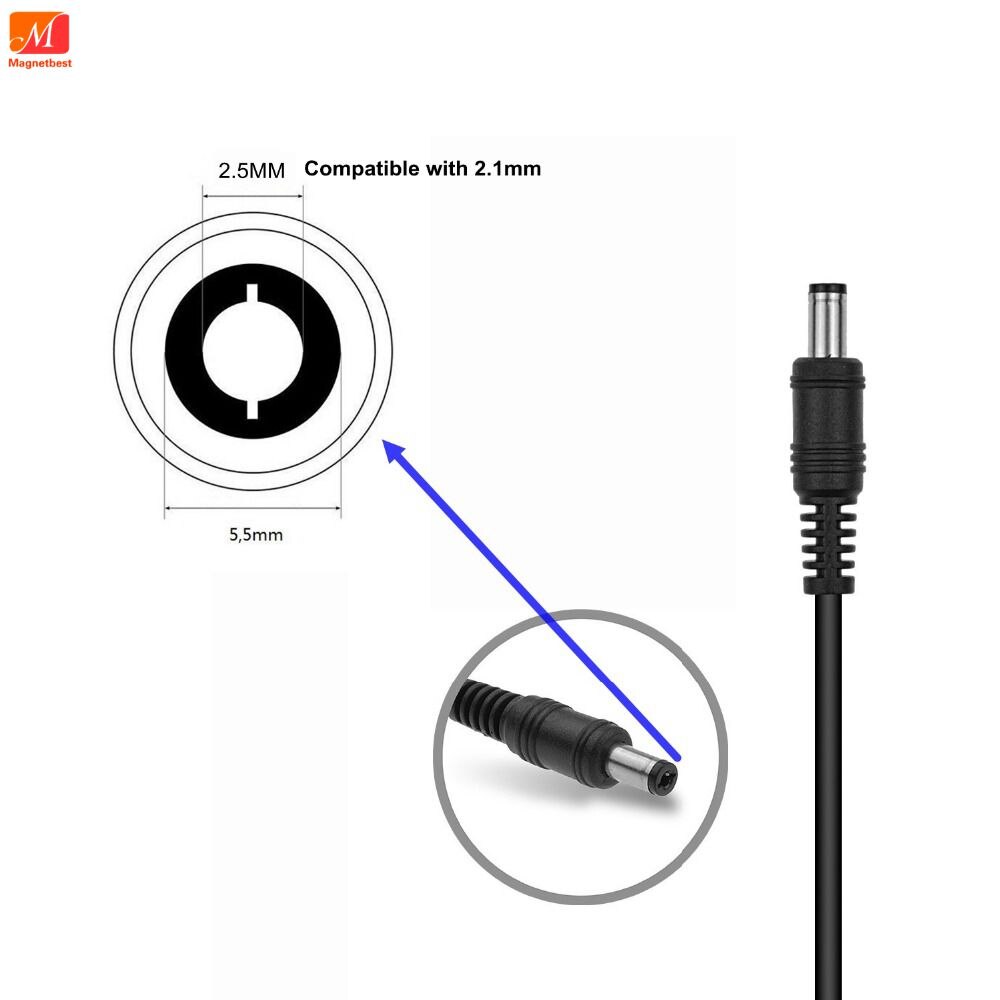 Adaptateur 18V 2A AC DC, alimentation 18V 2000mA pour BCA-144 Ryobi 14.4V, câble de chargeur pour perceuse