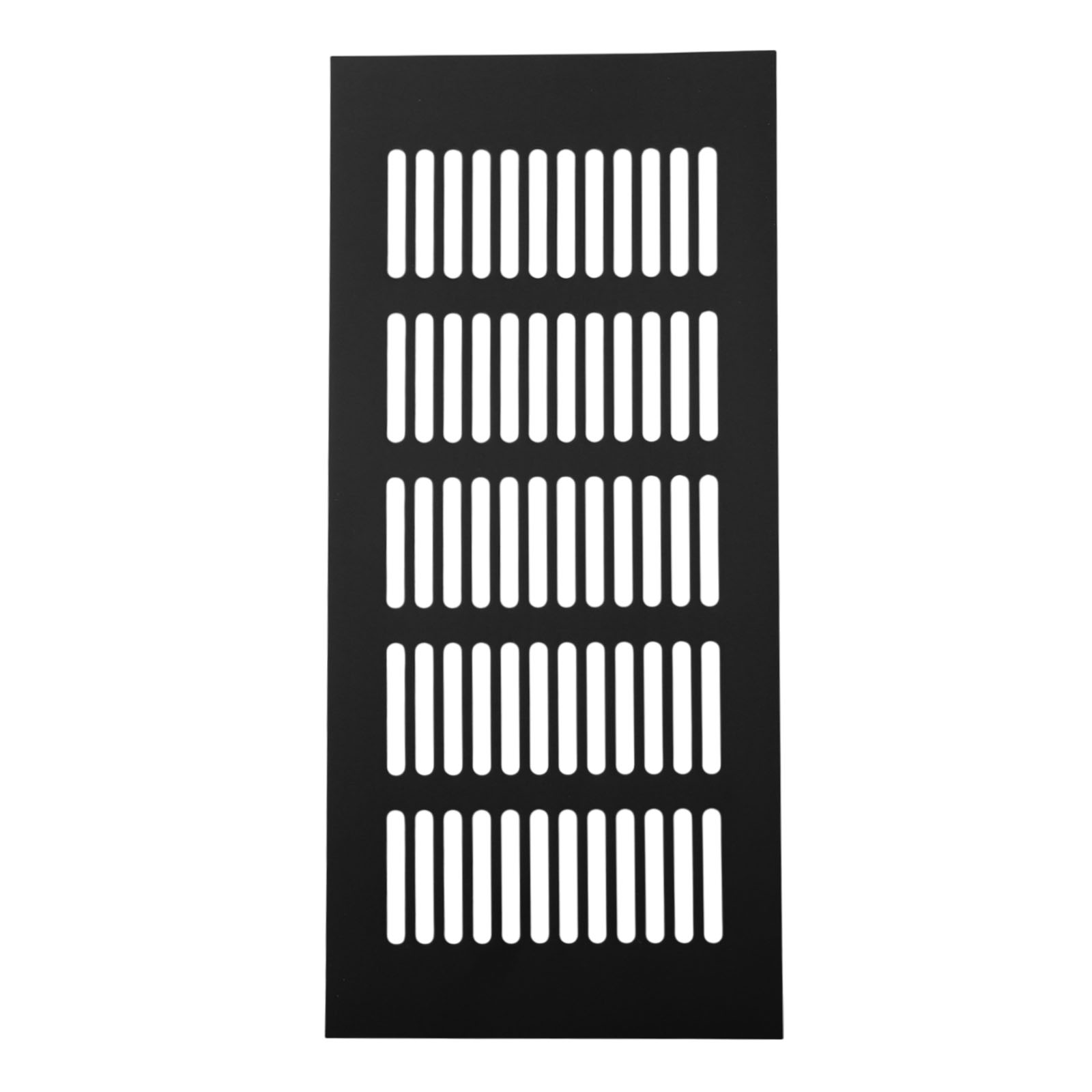 1pc Schrank Luft entlüften Aluminium Legierung Schwarz Dekoration Abdeckung See Stecker Belüftung Gitter Für Schränke Schränke Hardware- Zubehör