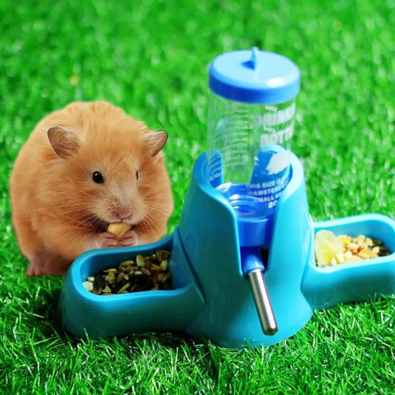 Hamster Waterfles Accessoires voor kleine dieren Automatisch voedingsapparaat Voedselcontainer Drinkflessen voor huisdieren Hamsteraccessoires