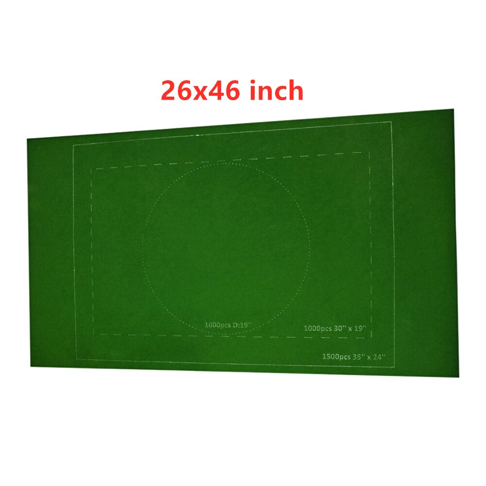 Puzzle Storage Mat Roll Up Puzzle Felt For Up To 3000 PCS Puzzle Game Puzzle Blanket Adults Children Decompression Intelligence: green 1pc S