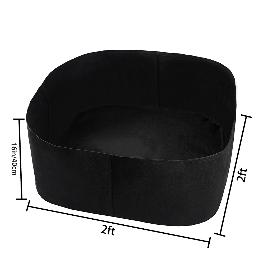 Vegetable Planting Grow Bags Farm Home Garden Supply Outdoor Indoor Garden Planter Grow Bag Cultivation Garden Pots Planters: 60X60X40