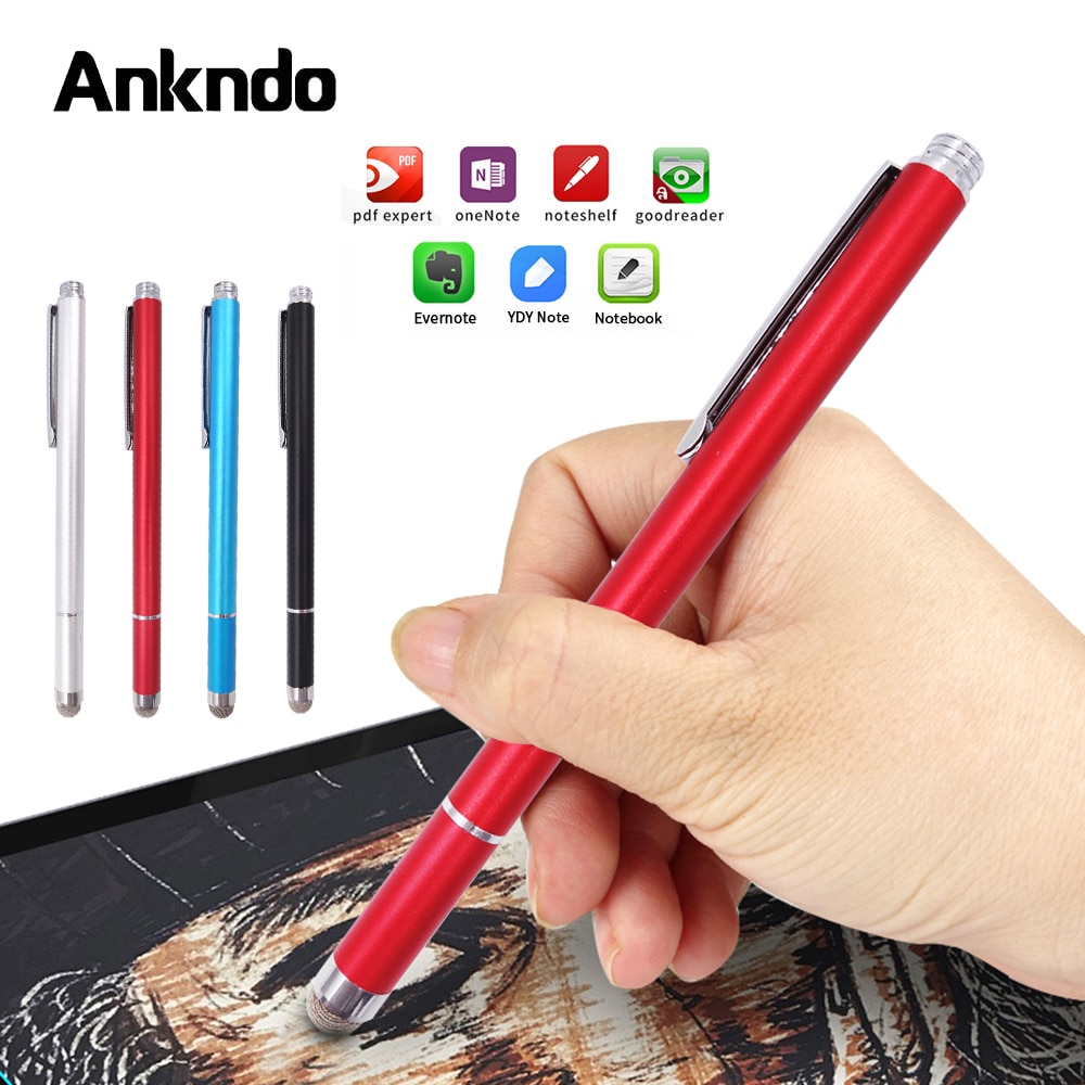 2in1 Stylus Pen Voor Telefoon Tablet Touch Pen Capaciteit Screen Pen Voor Samsung Xiaomi Laptop Oppervlak Pen Smartphone Tekenen Pen potlood