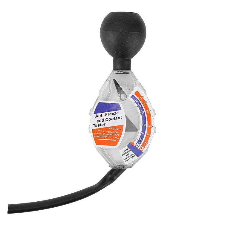 Testeur de haute précision de liquide de refroidissement antigel à cadran 6/12/24V, densiomètre liquide pour batterie de voiture