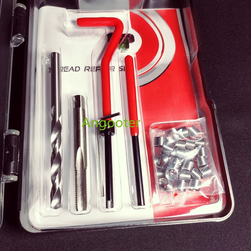 Lang 972 40-delige fractionele en metrische draad restaurator kit Lang 972 40-delige fractionele en metrische draad restaurator kit