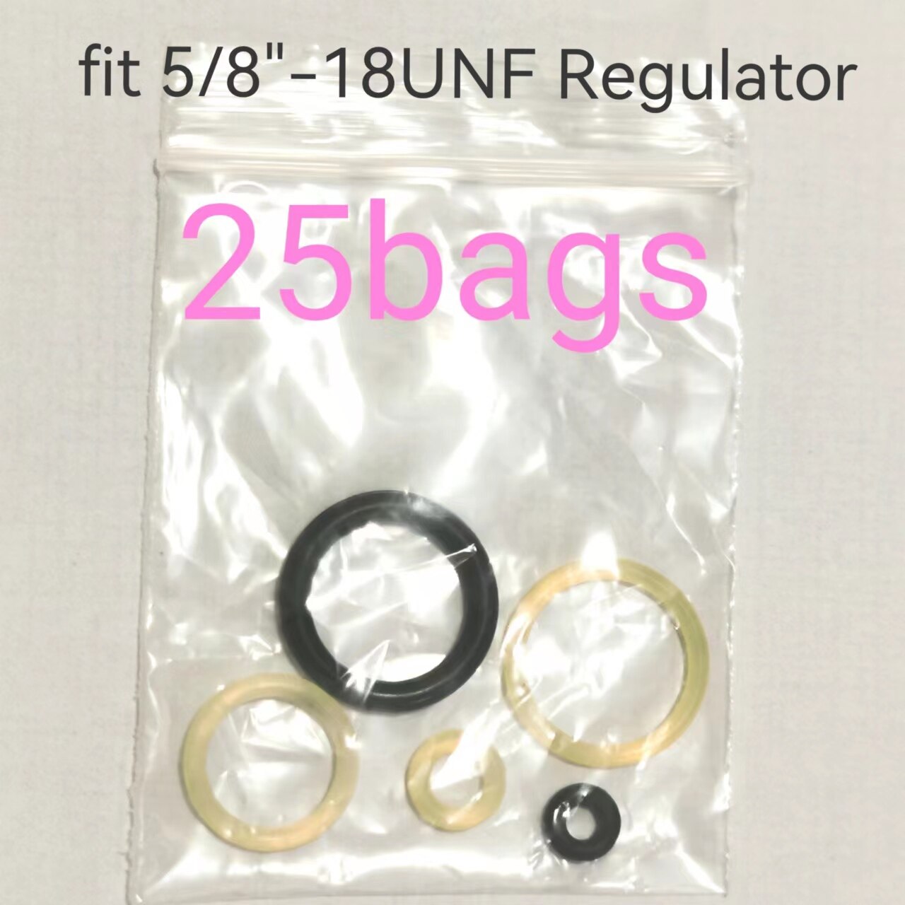 HPA Air Tank Regulator all O-Rings Polyurethane orings 10bags/25bags: 25 packs 58 18UNF