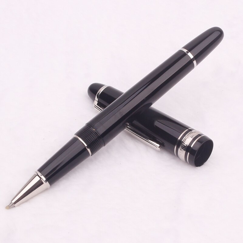 Luxe Monte Hars Balpen Mb Meisterstuck Rollerball Fontein Blance Pen Voor Schrijven 145: Rollerball-Silver