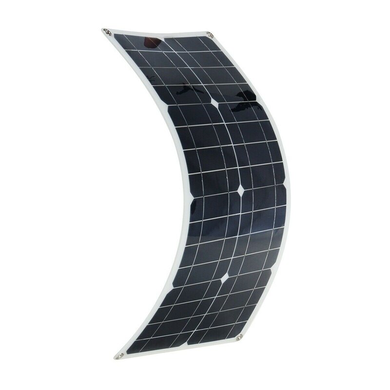 300W Solar Panel Kit Portable Power RV Monocrystalline Boat Flexible Battery 12V