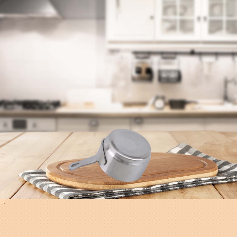 Stainless Steel Saucepan Small Cooking Pot Pan Milk Pan Coffee Warmer Chocolate Butter Melting Pots