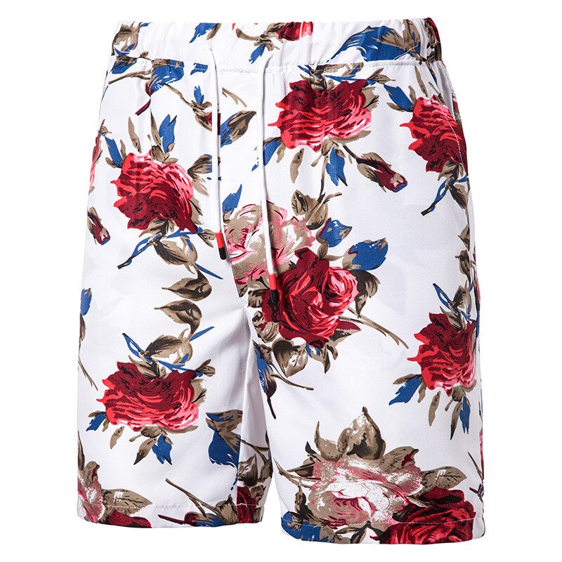 Conjuntos de verano para hombres, camisa hawaiana con estampado Floral y pantalones cortos, ropa de playa para hombres, ropa de vacaciones, conjunto de dos piezas 3XL