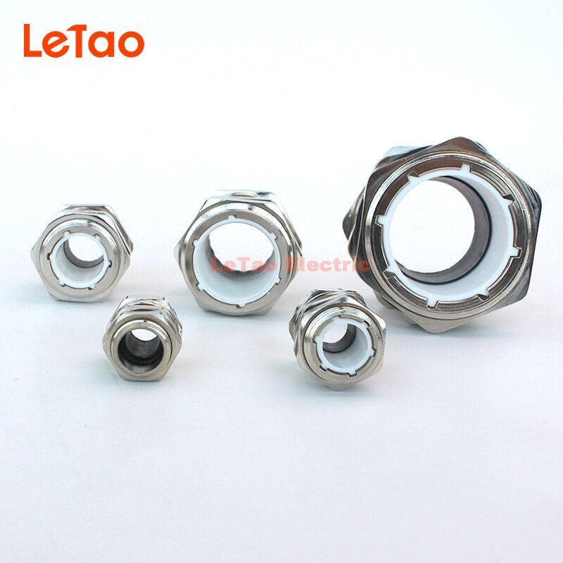 1pc/lot M18*1.5 Nickel Brass cable gland Waterproof metal connector IP68 Wire Glands electrical joint for5-10mm