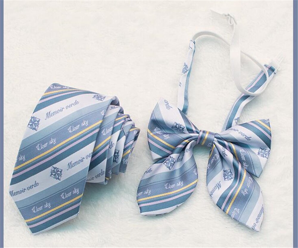 Jk Uniform Bow Tie Cute School Uniform Accessories Bow-knot Tie Knot Cravat Necktie Adjustable D174