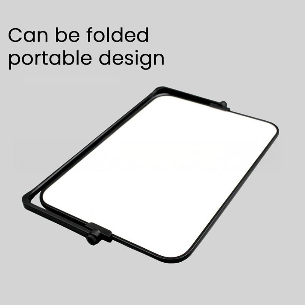 Magnetisch droog uitwisbaar bord met standaard Desktop Dubbelzijdig wit bord met markers Gummagneten voor kantoorschoolkinderen Tekenen