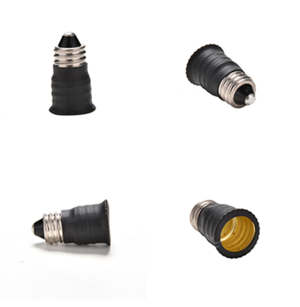 Adaptateur candélabre socle douille lumière LED ampoule lampe adaptateur convertisseur tenir 1 pièces E11 à E12