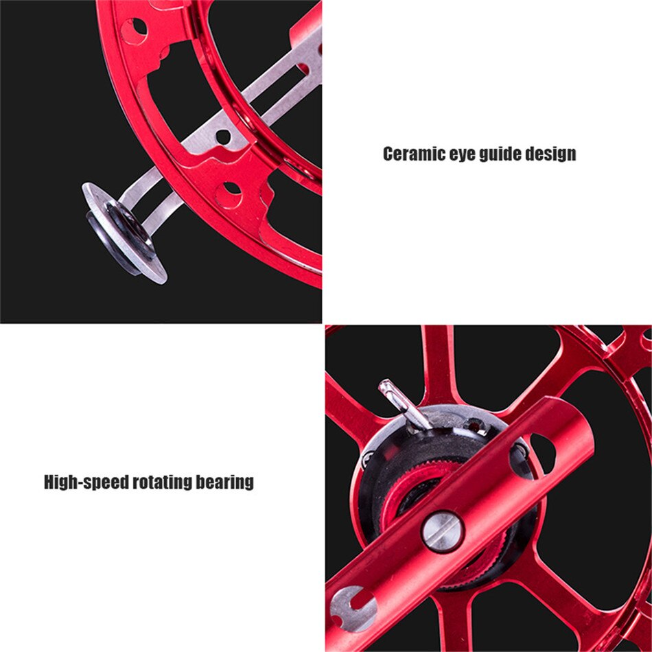 BG105 Wheel Metal Fishing Wheel Fishing Line Wheel Hand Dial Wheel Gossip Wheel Anchor Fish Wheel Spinning Wheel