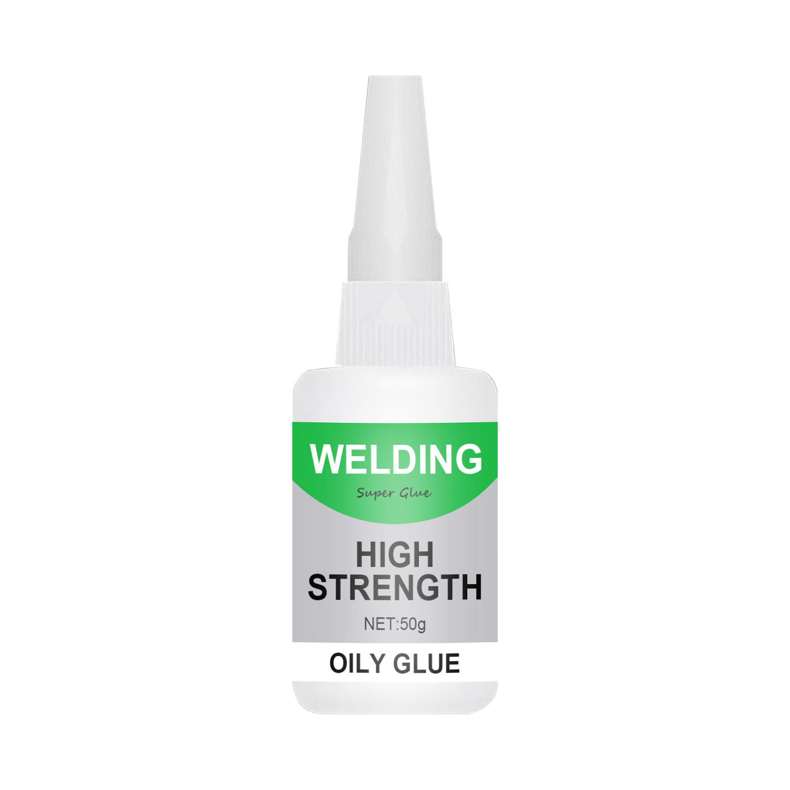 30/50G Welding High Strength Oily Glue - Universal Superglue Mighty Instant Glue For Resin Ceramic Metal Glass: black