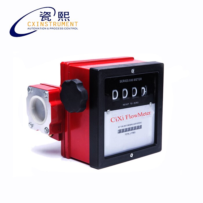 The Mechanical Fuel Flow Meter 1 inch 40~110 L/min Aluminum alloy Material Diesel Fuel Oil Flow Meter