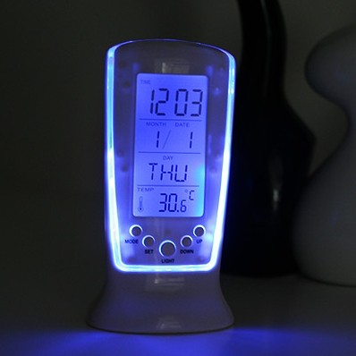 Led Digital Wecker Despertador Schreibtisch elektrisiertes eingefroren Uhren 