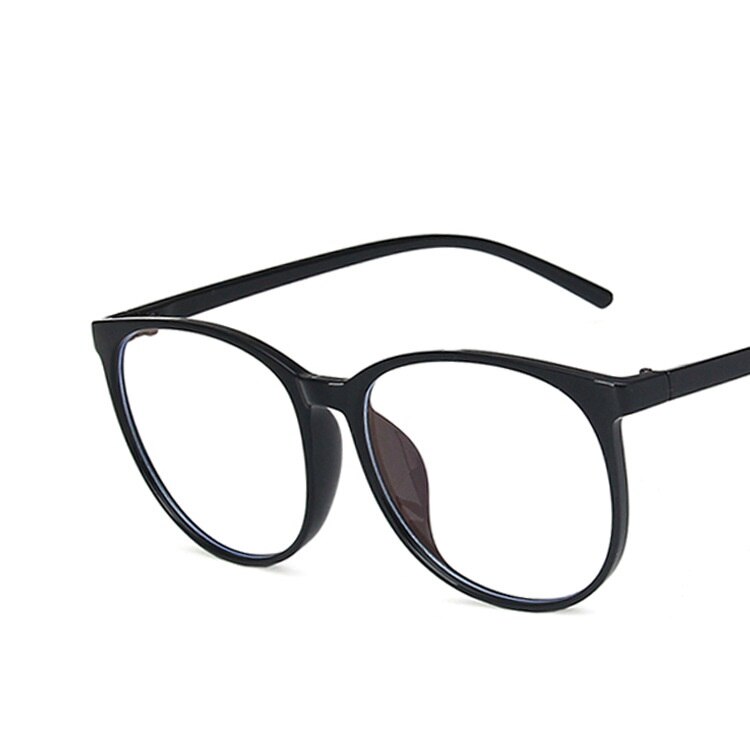GTAF-Gafas de luz azul para hombre y mujer, lentes con filtro de bloqueo de ordenador, montura redonda, superligeras, blancas y transparentes: ba