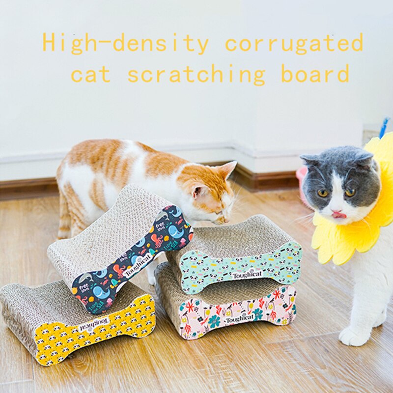 Gegolfd Papier Kat Krasraad Slijpen Klauw Voor Katten Speelgoed Delicate Interactieve Kat Speelgoed Krabpaal Slijpen Klauw Speelgoed