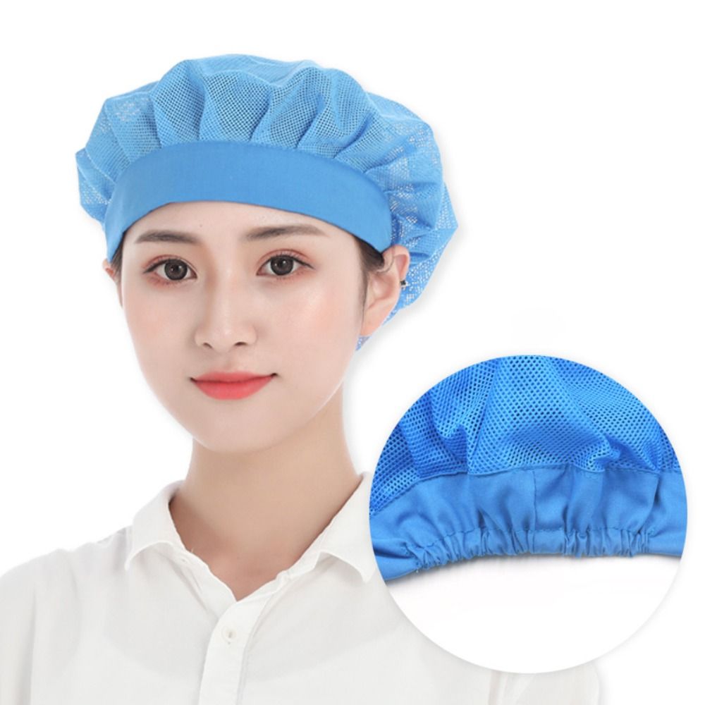Hair Nets Chef Cap Chic Work Headband Food Service Cook Hat Bundled Hair Cooking Hygienic Cap Hotel
