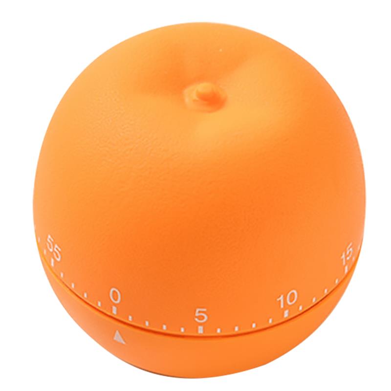 Cartoon Fruits Timer Rotation Time Manager Learning Timing Alarm Clock Mechanical Reminder Pear: 5