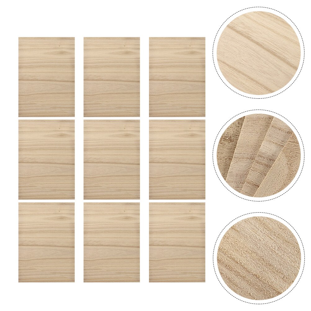 9Pcs Karate Remmen Board Taekwondo Boards Taekwondo Breakable Plaat Hout Breken Boards