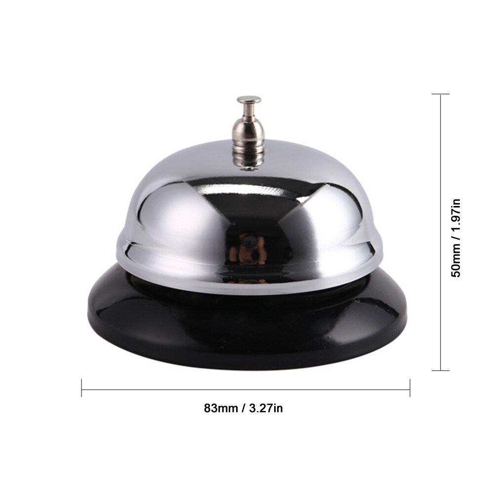 Multifunctional Call Bell Desk Bell Service Bell Office Desk Call Bell Solid SS202 for Restaurant Hotel Kitchen