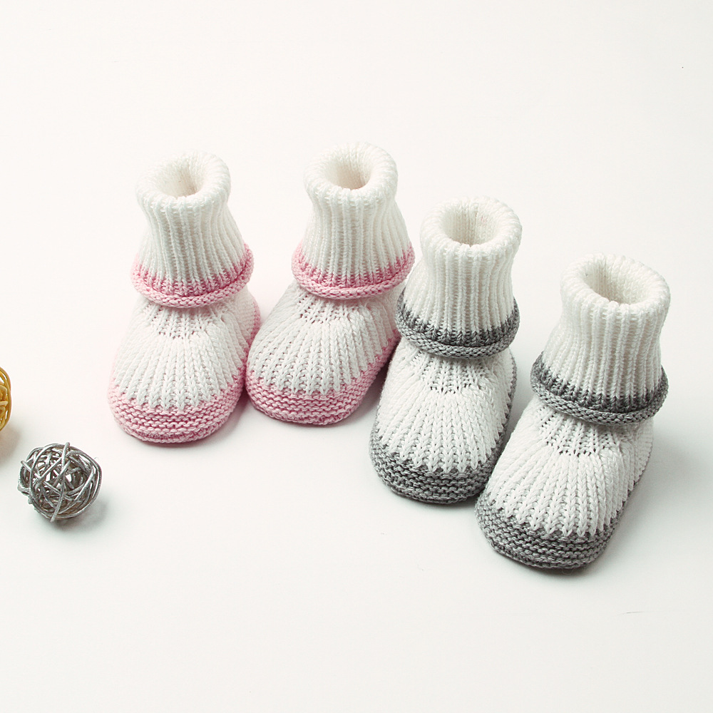 Children Infant Socks Non-Slip Floor socks Toddler Girl Boy Shoes Socks Cotton Knitting Soft Soles Baby Socks Learning To Walk