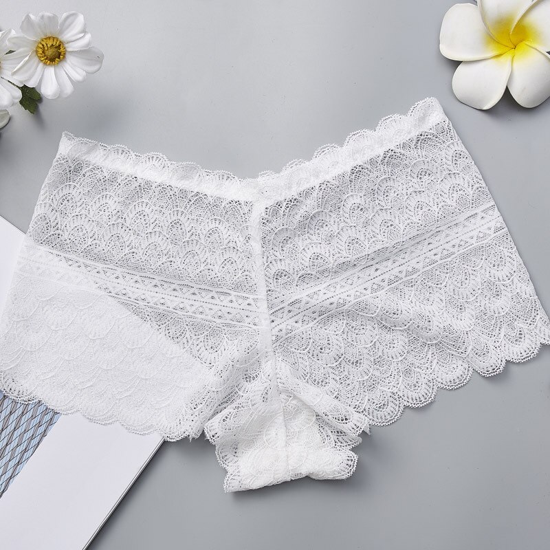 Soft Seamless Lace Safety Short Pants Women Summer Under Skirt Shorts Breathable Short Tights: A