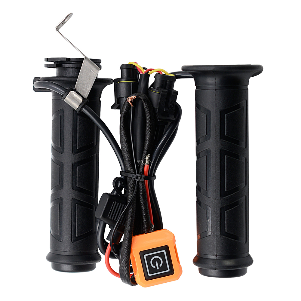 Elektrische Heizung Lenker Motorrad beheizter Griff Griff Motorradsc halter dreistufige Thermostat Motorrad Heiz griffe